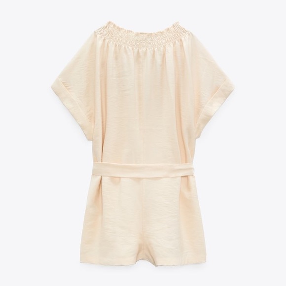 Zara Belted Short Jumpsuit - Picture 6 of 8